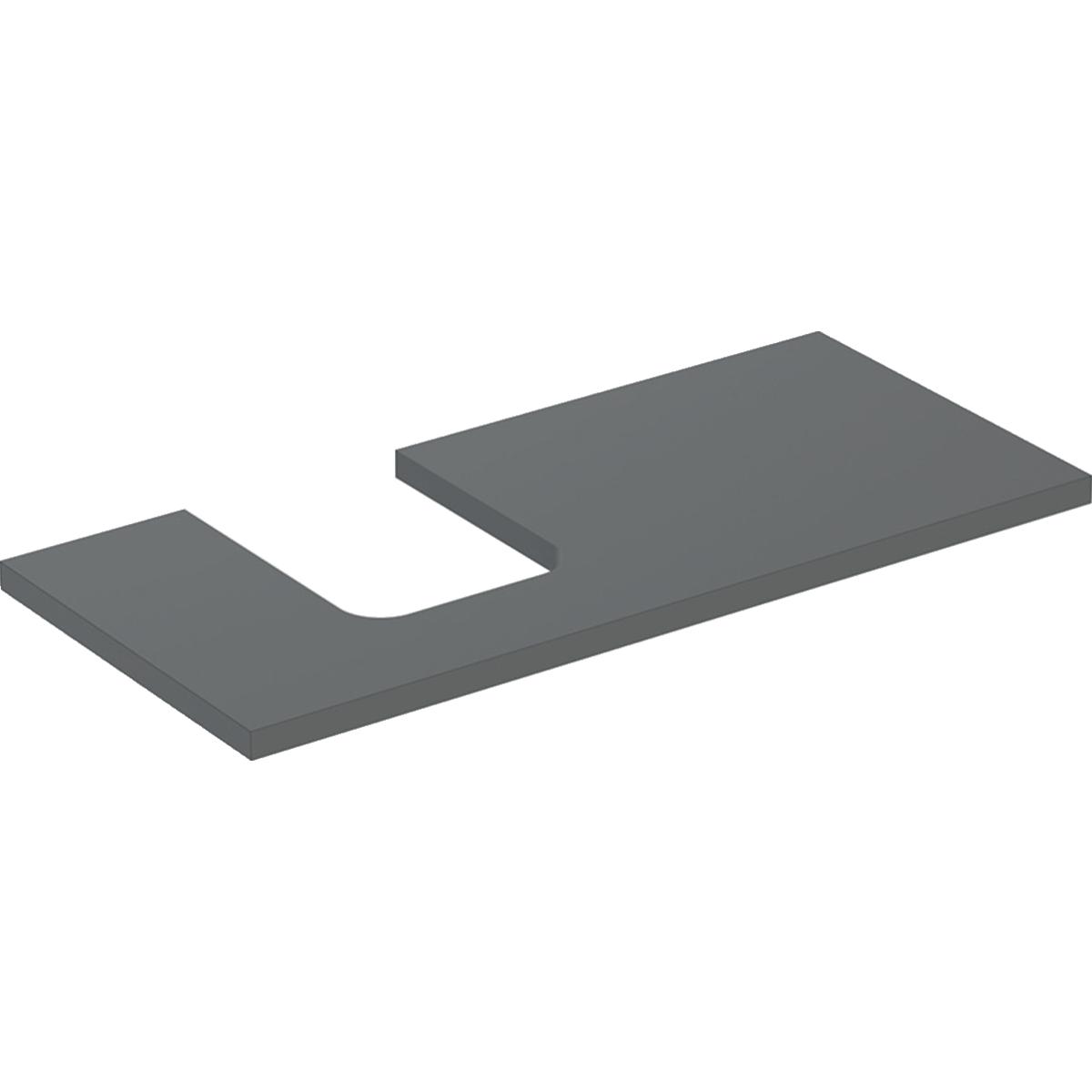 Geberit ONE Wastafelblad 105 cm, uitsparing links