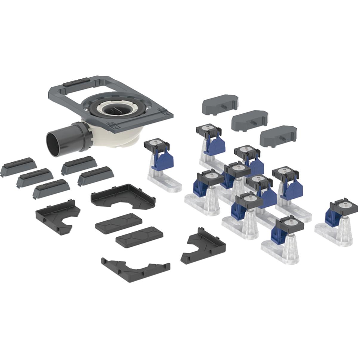 Geberit sifonset geïntregreerd CleanFloor30 SD90 50mm d56 PE 10ptn