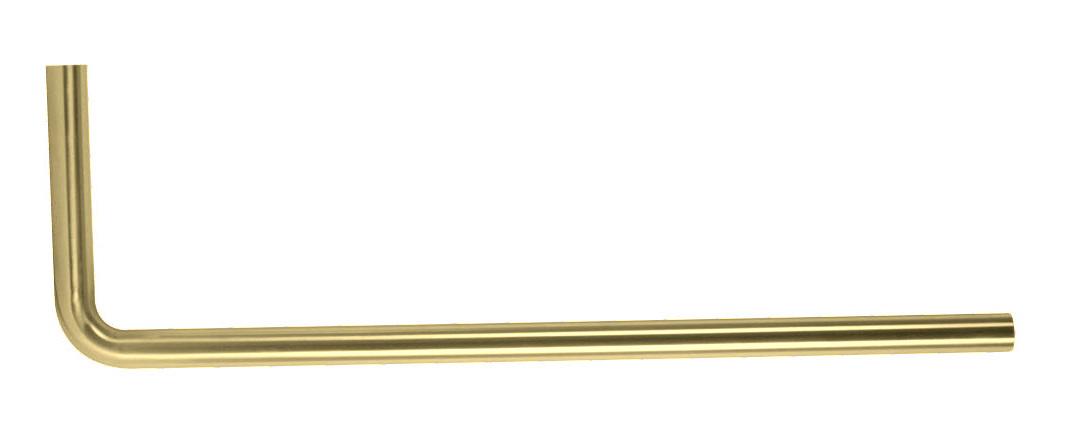 Best-Design "Nancy" vloerbuis 800x200x32 mm mat-goud