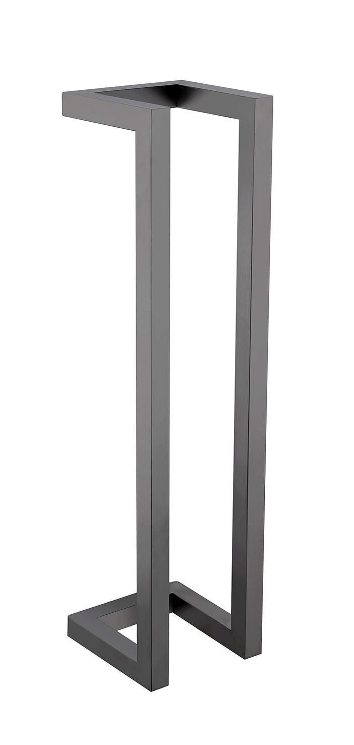Loft handdoekrek 50 x 12.5 x 12.5 cm gunmetal PVD