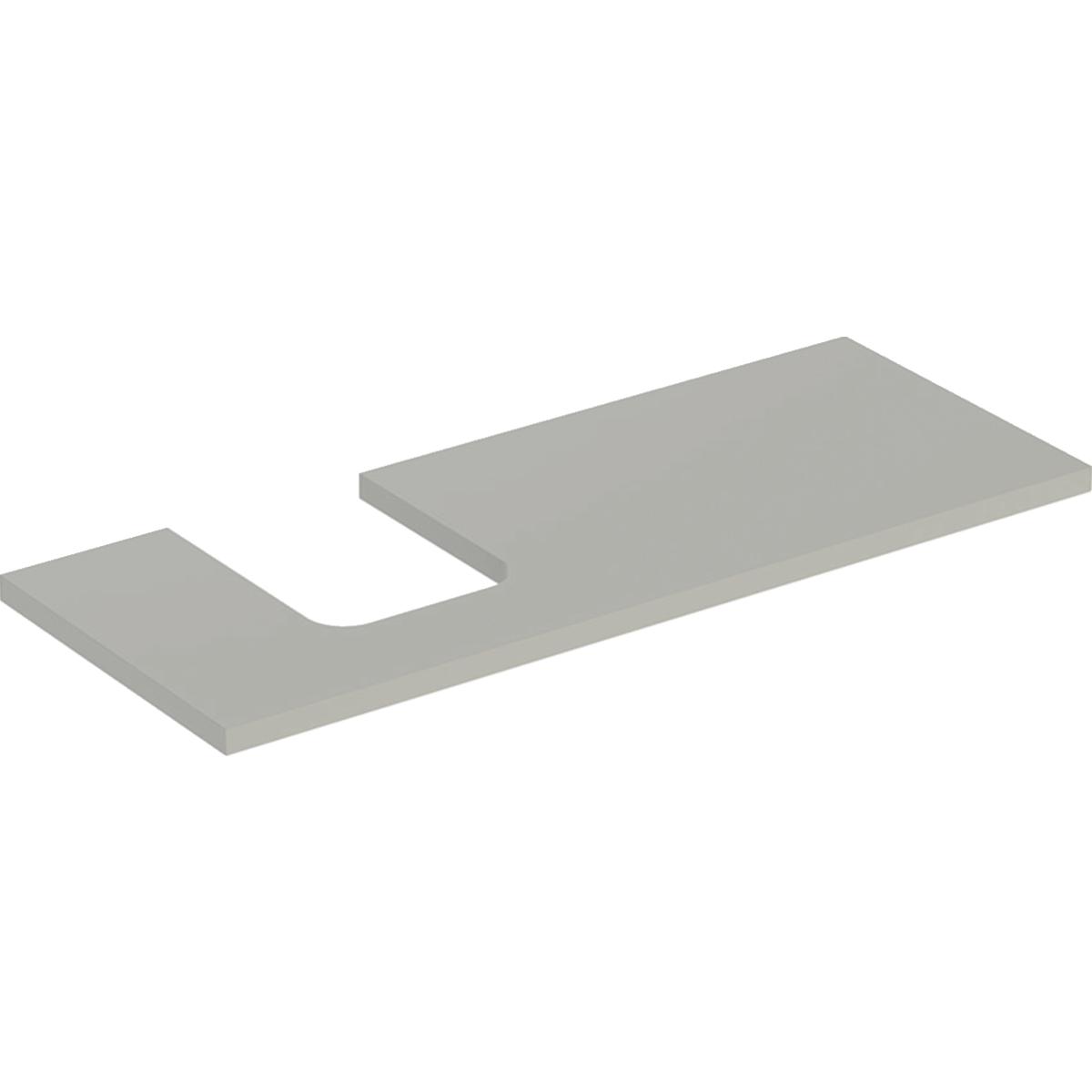 Geberit ONE Wastafelblad 120 cm, uitsparing links