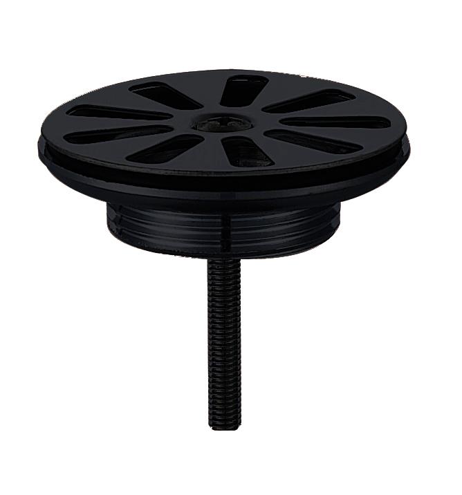 Best-Design "Nero-Open-rooster-black" afvoerplug 5/4" mat-zwart