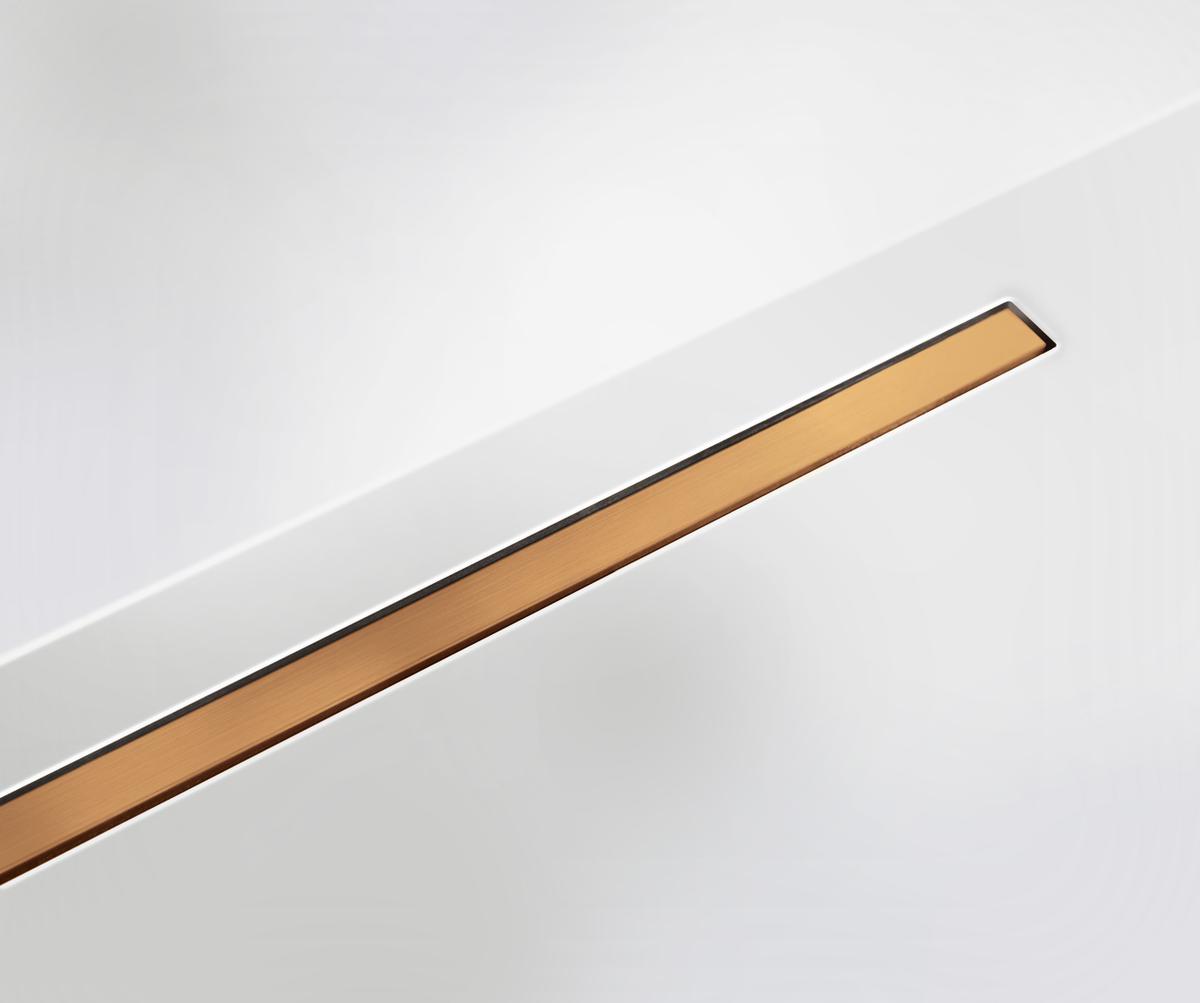 Carrodrain Liquid douchegoot voor gietvloeren PRO 70 cm Ginger