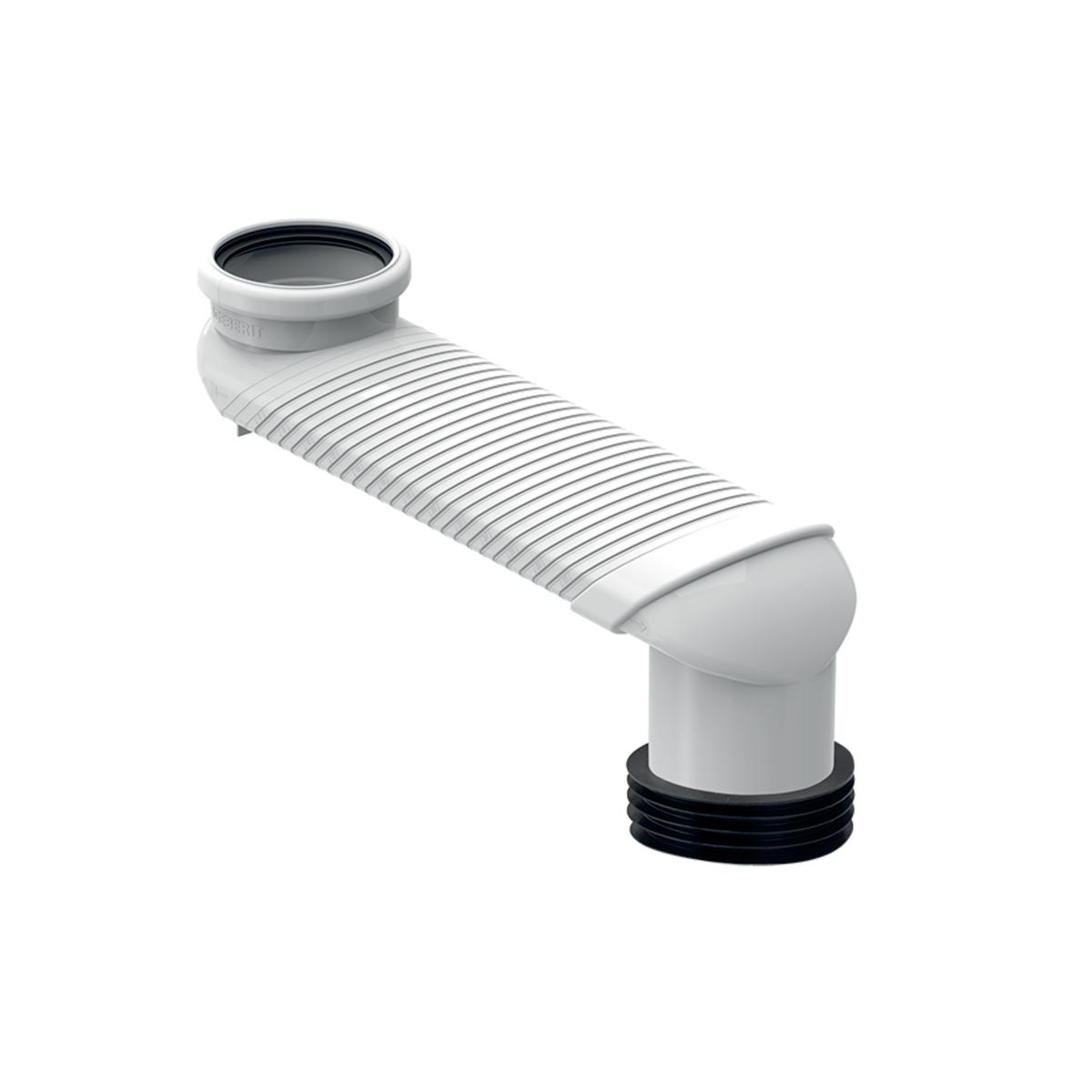 Geberit sprongbochtset ABS 90mm voor Wand WC op vloerafvoer