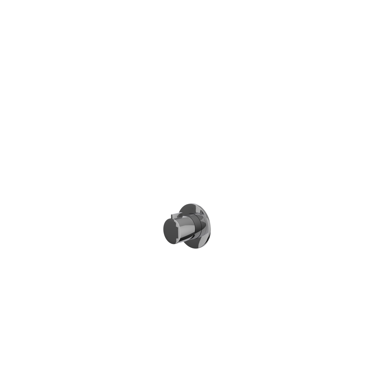 Afbouwdeel flow-through stopkraan symmetry