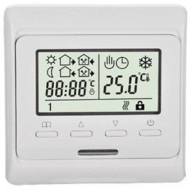 TH73PLUS Inbouw klokthermostaat met vloersensor