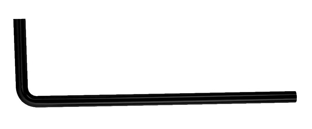 Best-Design "Nero" vloerbuis 800x200x32 mm mat-zwart