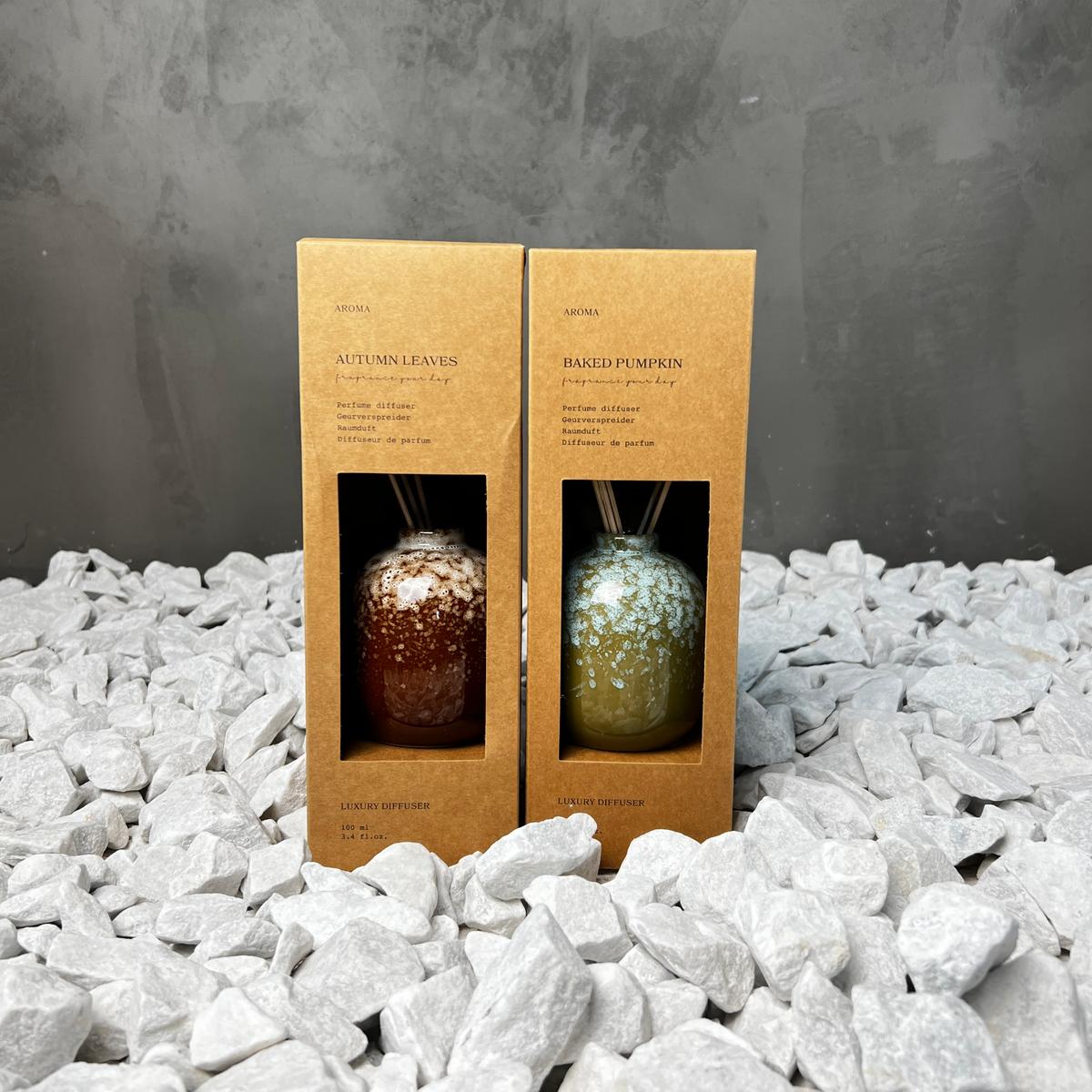 Doos à 12 stuks geurstokjes 100ml (2 assorti)