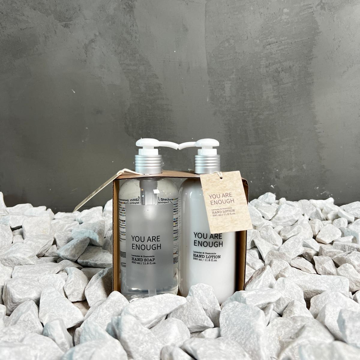 Doos à 12 stuks handzeep & handlotion 350 ml