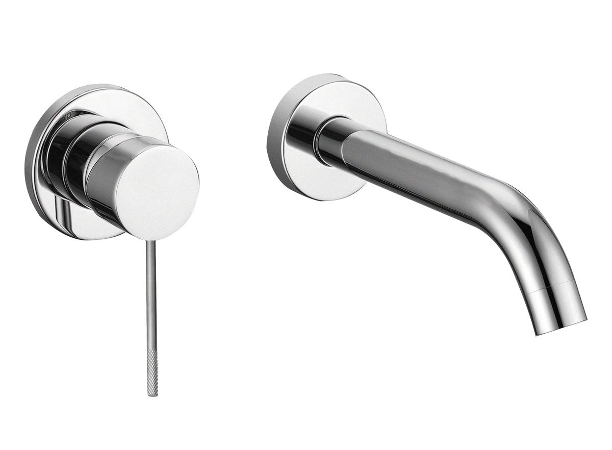Best-Design "Ore-Decorata" inbouw-wandmengkraan uitl=20cm RVS-304