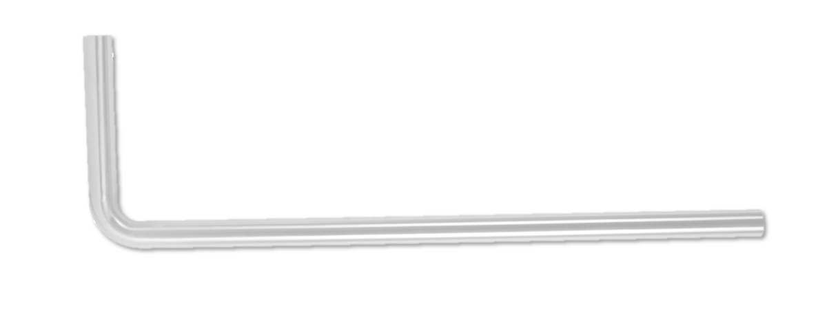 Best-Design "White" vloerbuis 800x200x32 mm mat-wit