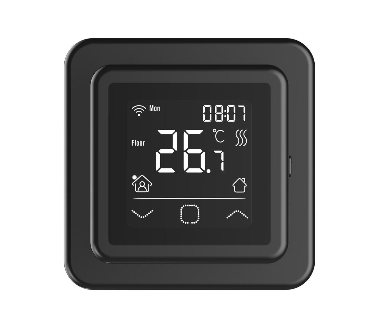 Best-Design "W-touch-black" digitale inbouw klokthermostaat incl. Wifi