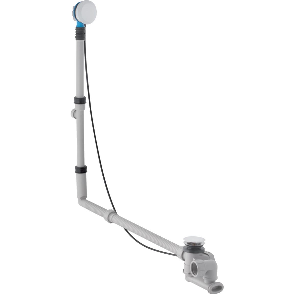 Geberit badafvoer, draaibed, d52, lengte 70 cm, afbouwset: gl.chr, d40