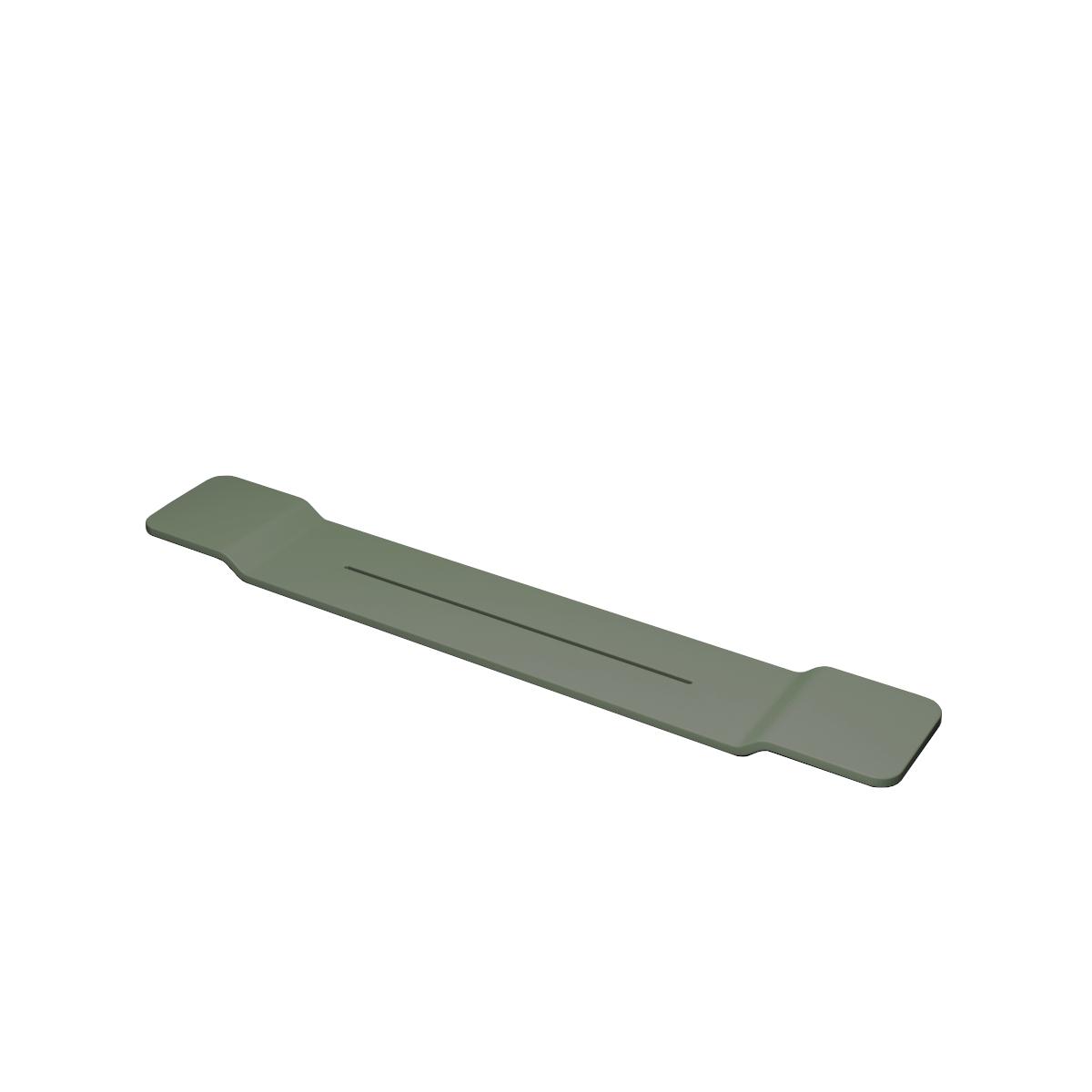 Best-Design "Hinza" badplank solid-surface army green 950 x 150 mm