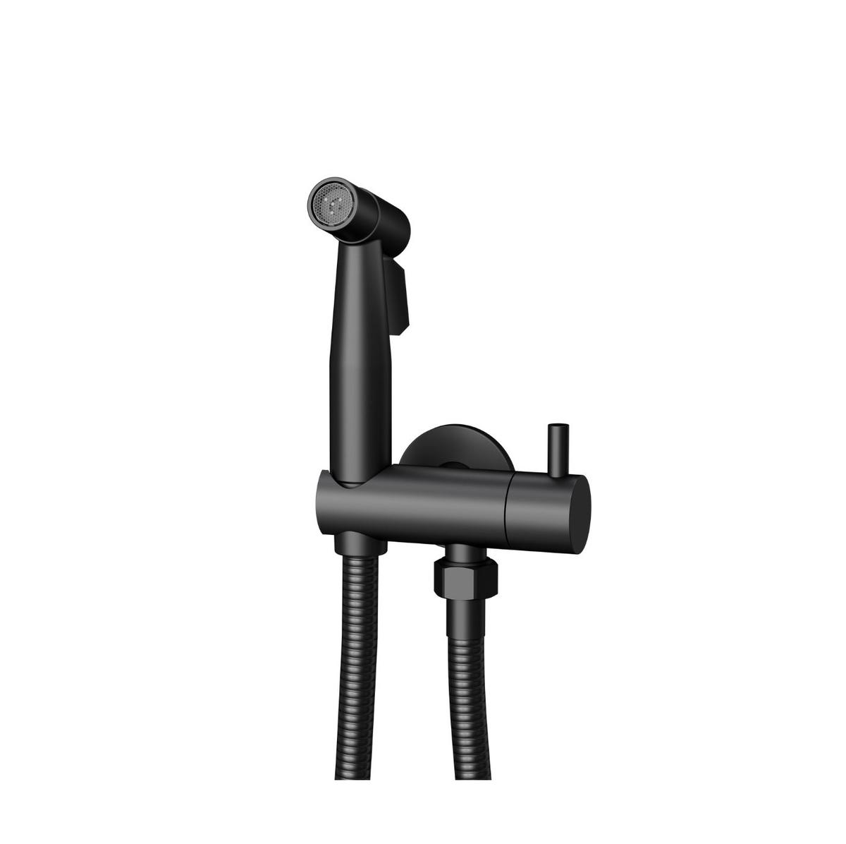 Best-Design "Nero" Knijp-Bidet Luxe" handdouche-set