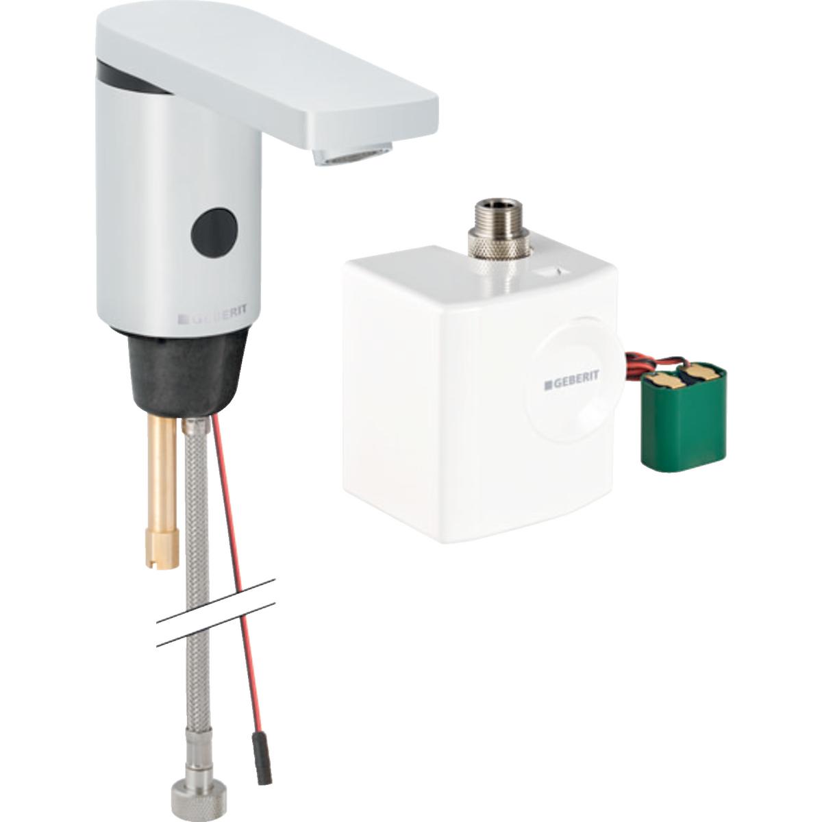 Geberit wastafelkraan type 186 IR meng/koudwater generator