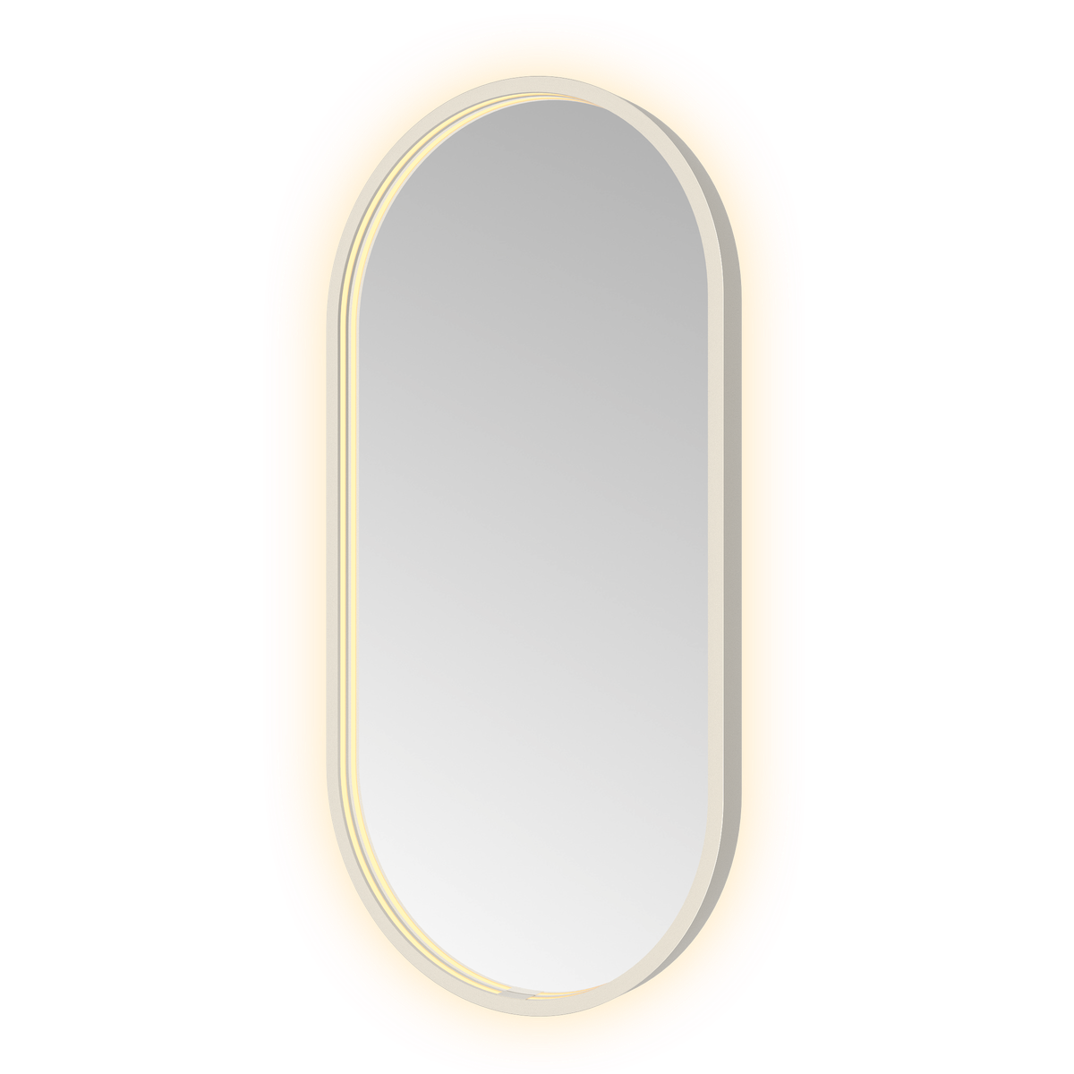 Spiegel ovaal 40 x 80 cm &More OVA480 — RVS 316