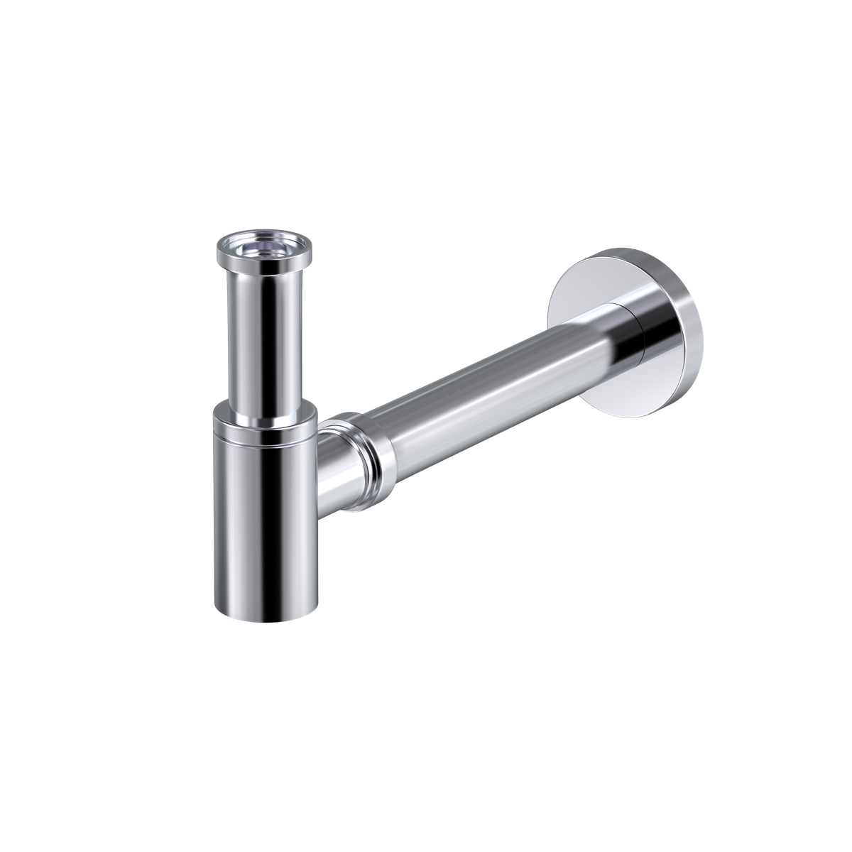 Fontein sifon rond Mate P034 — Chroom