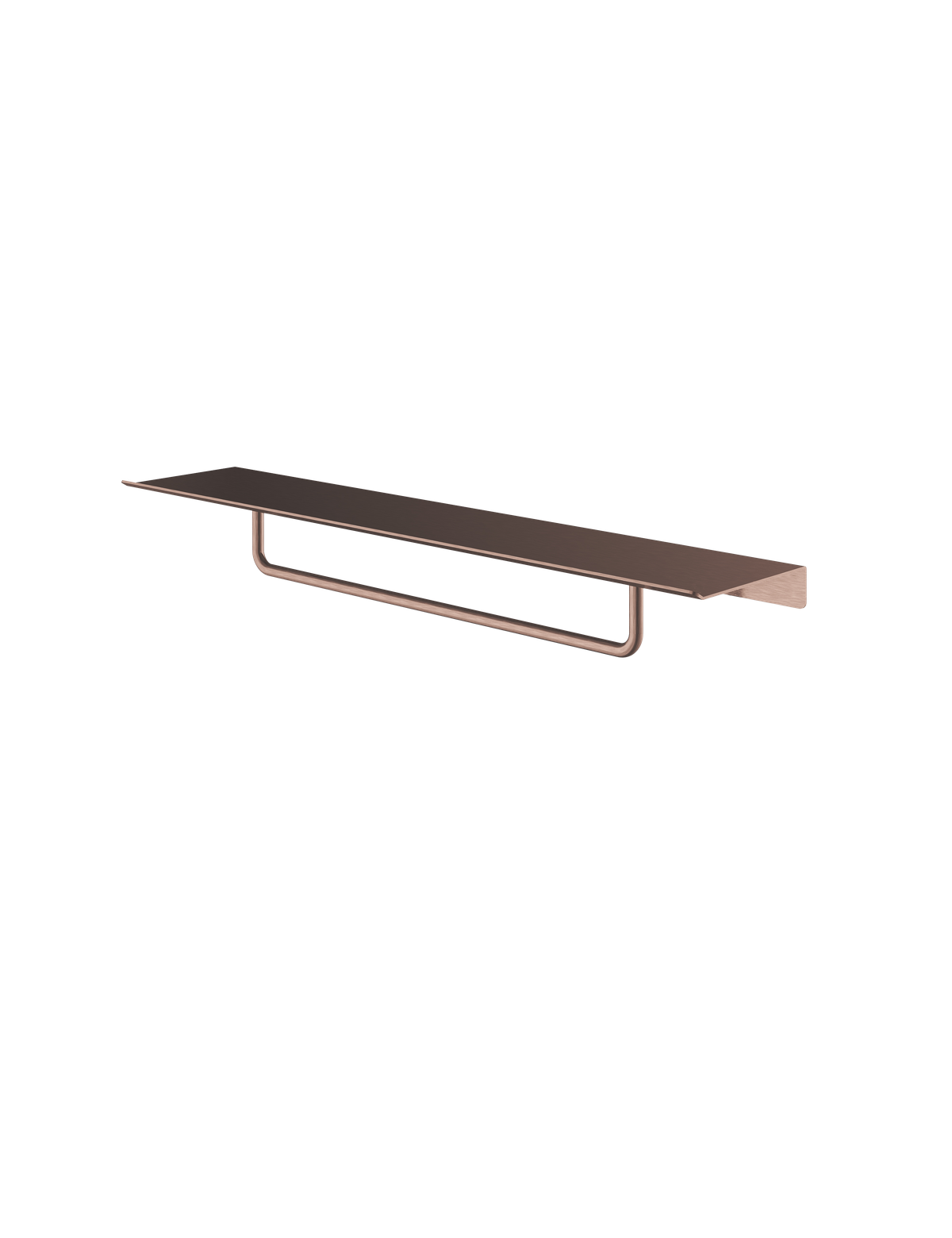 Handdoek rek 40 cm voor Planchet serie &More SHA04 — Geborsteld koper PVD