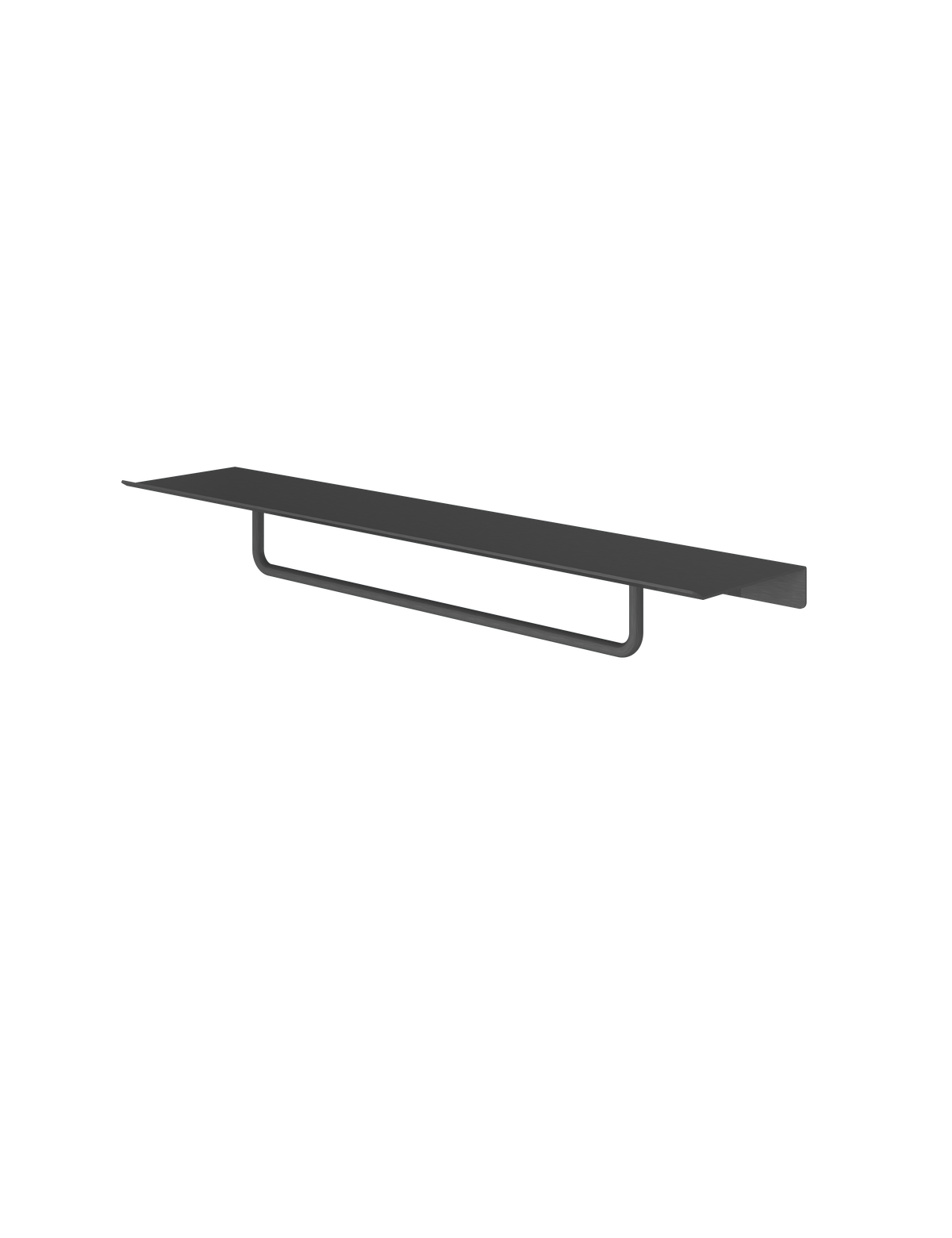 Handdoek rek 40 cm voor Planchet serie &More SHA04 — Geborsteld zwart PVD