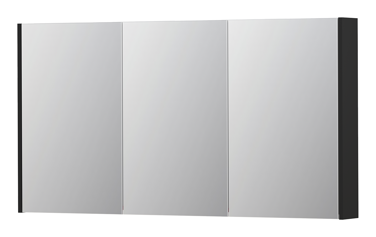 SPK 2 – 74 cm – Lak – Mat zwart – 3 deuren