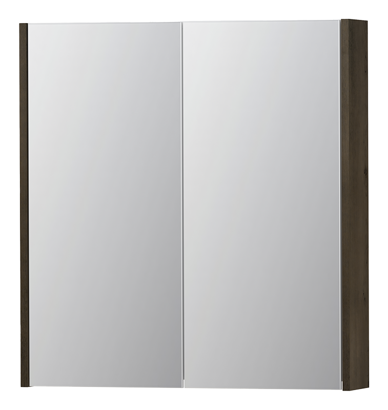 SPK 2 – 74 cm – Fineer – Charcoal – 2 deuren