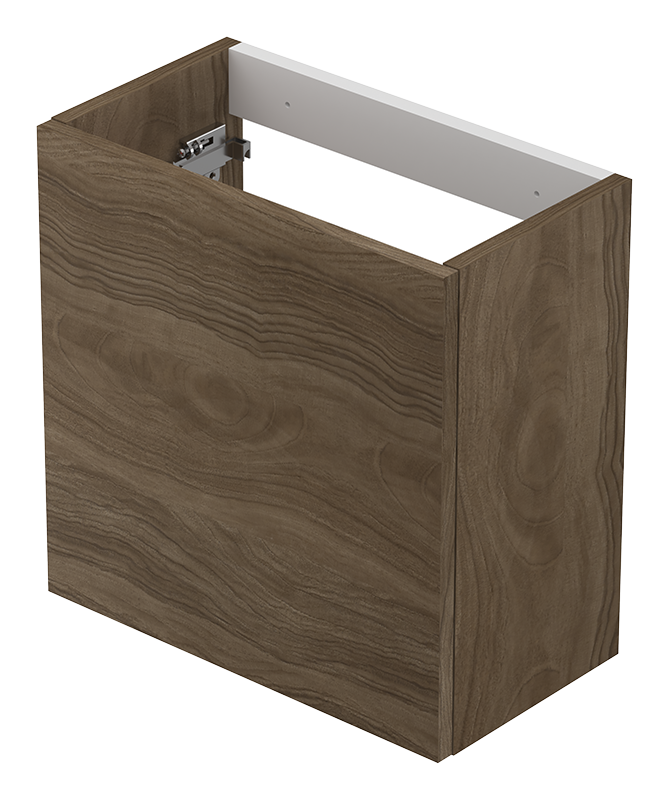 Fonteinonderkast met push-to-open deur – Houtdecor – Zuiver eiken