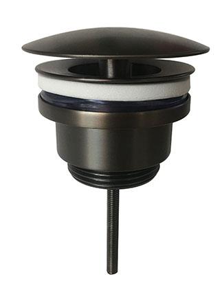 UniMatch open afvoerplug 5/4" gunmetal
